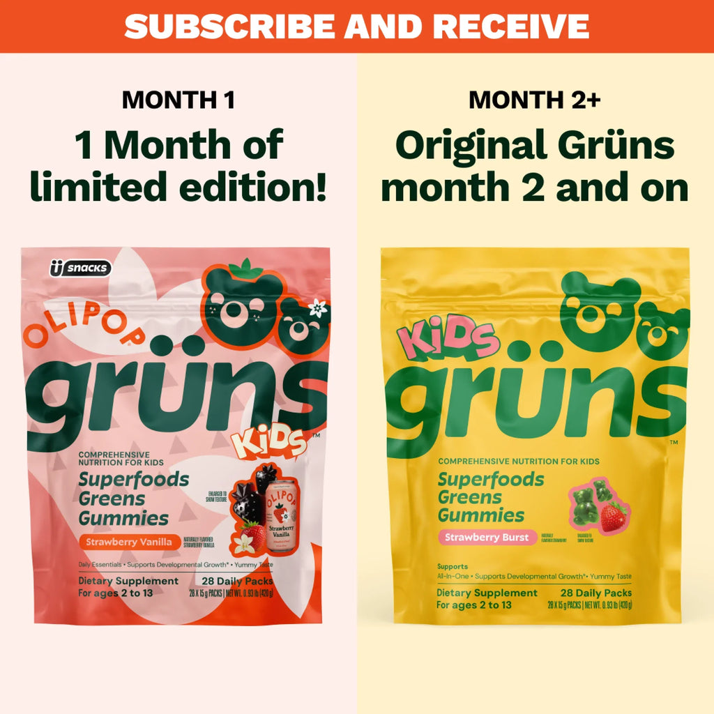 Grüns Kids OLIPOP® - Growing Choice